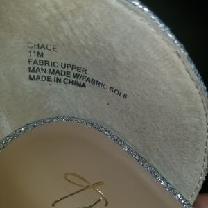 Rinestone sandal heels